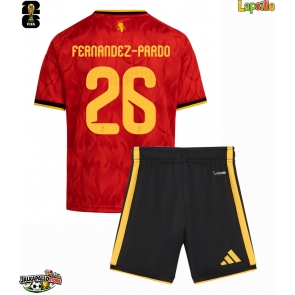 Belgia Matias Fernandez-Pardo #26 Kotipaita Lapsille MM-kisat 2026 Lyhythihainen (+ shortsit)